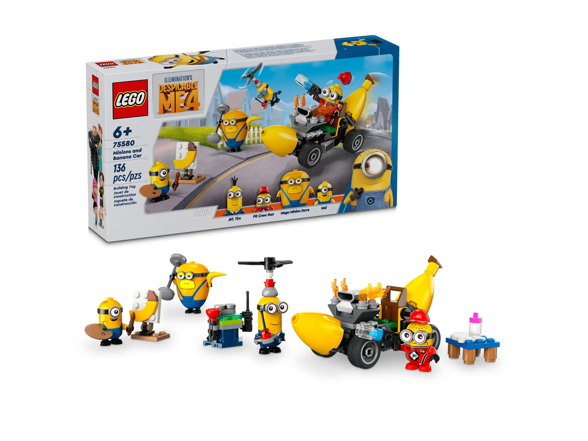 LEGO Minions 75580 Kätyrit ja Banaaniauto