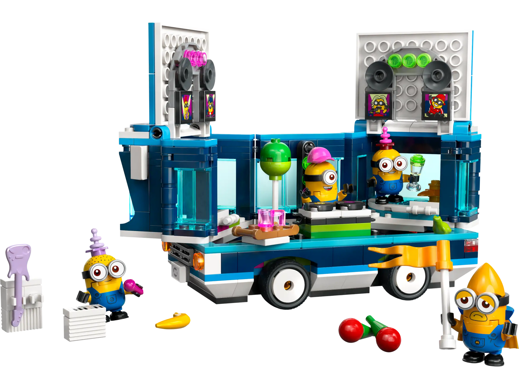 LEGO Minions 75581 Kätyrien Musajuhlabussi