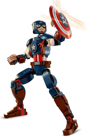 LEGO Marvel Studios 76258 Rakennettava Captain America Hahmo