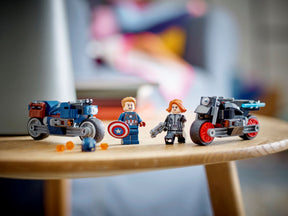 LEGO Marvel Studios 76260 Black Widow ja Captain America Moottoripyörineen