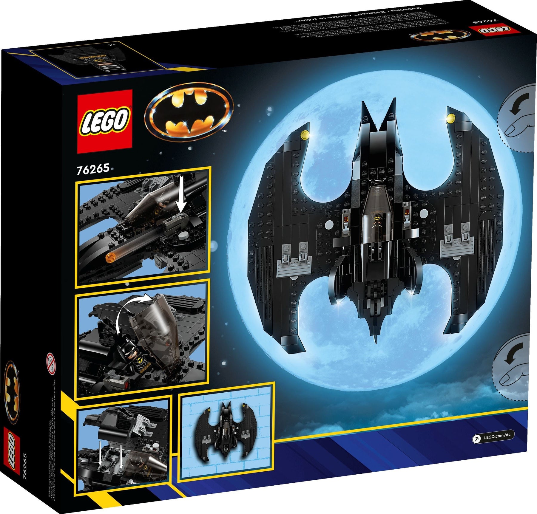 LEGO Marvel Studios 76265 Batwing: Batman vastaan The Joker