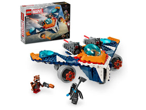 LEGO Marvel 76278 Rocketin Warbird Vastaan Ronan