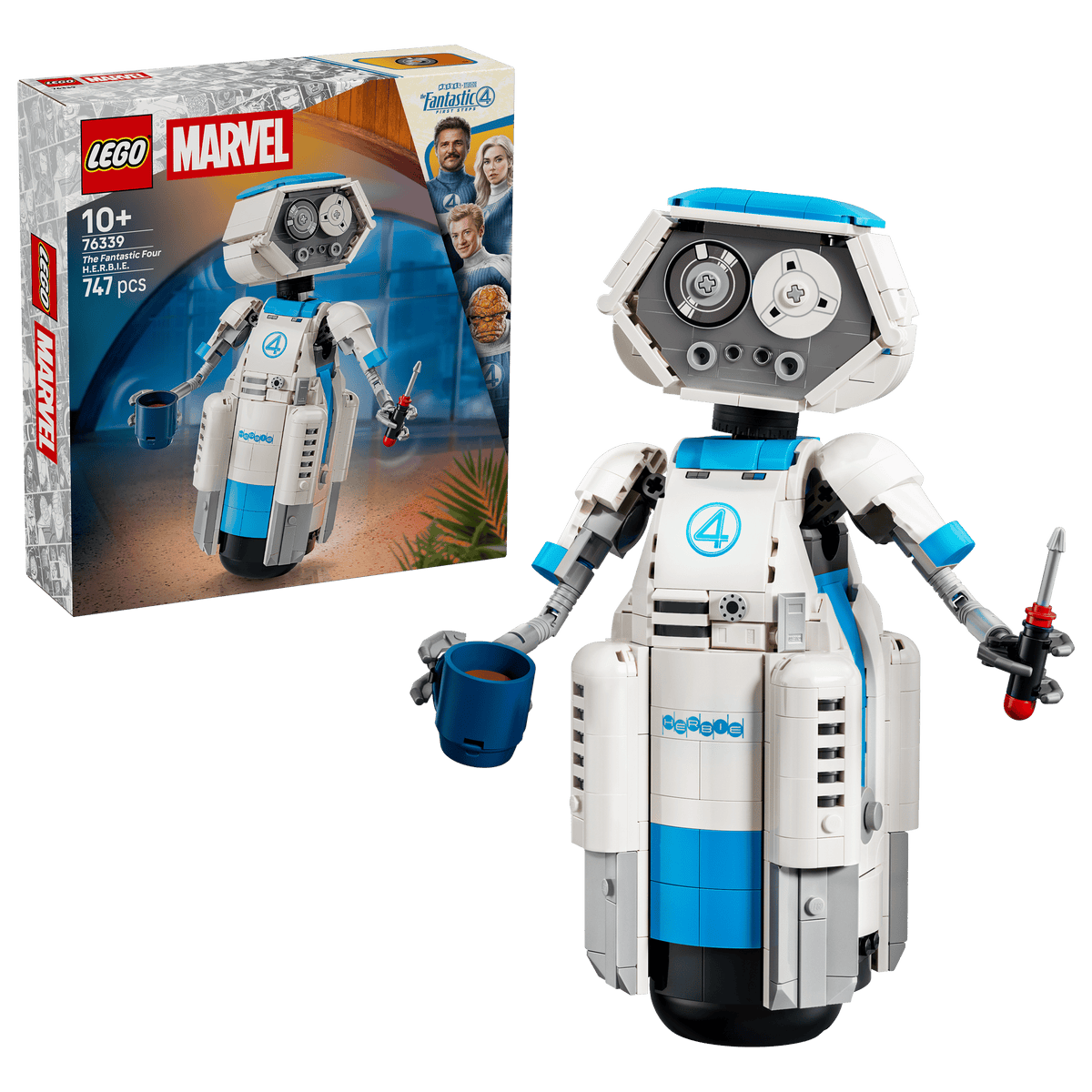 LEGO Marvel 76339 Fantastic Four H.E.R.B.I.E.