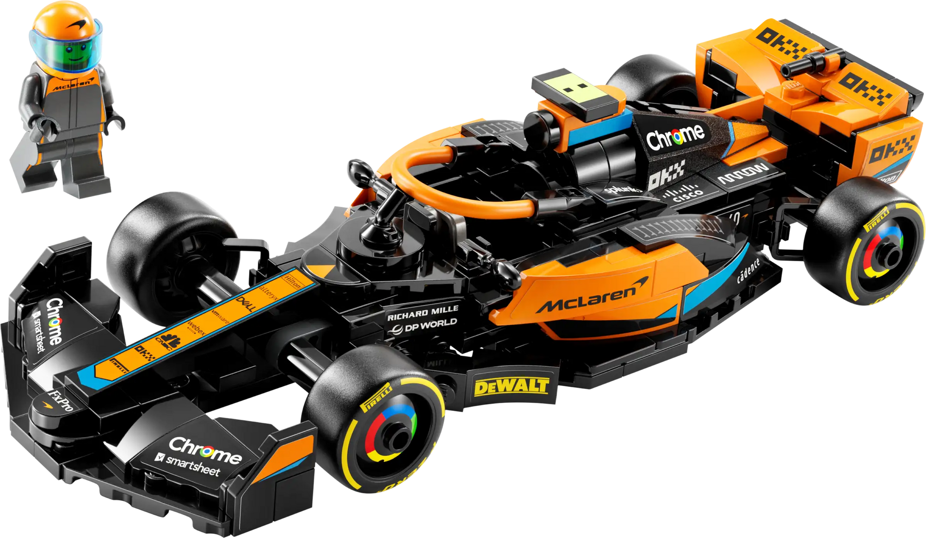 LEGO 76919 Speed Champions 2023 Mclaren Formula 1 Auto