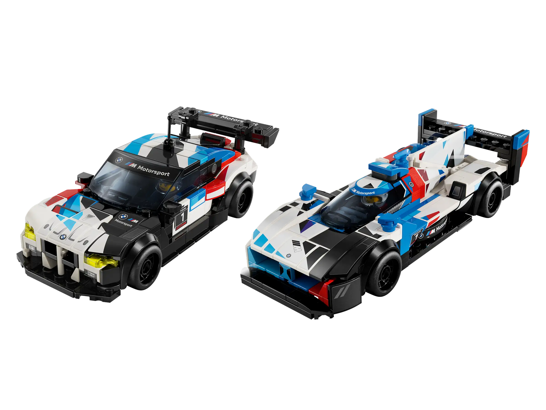 LEGO 76922 Speed Champions BMW M4 GT3‑ ja BMW M Hybrid V8 ‑Kilpa-autot