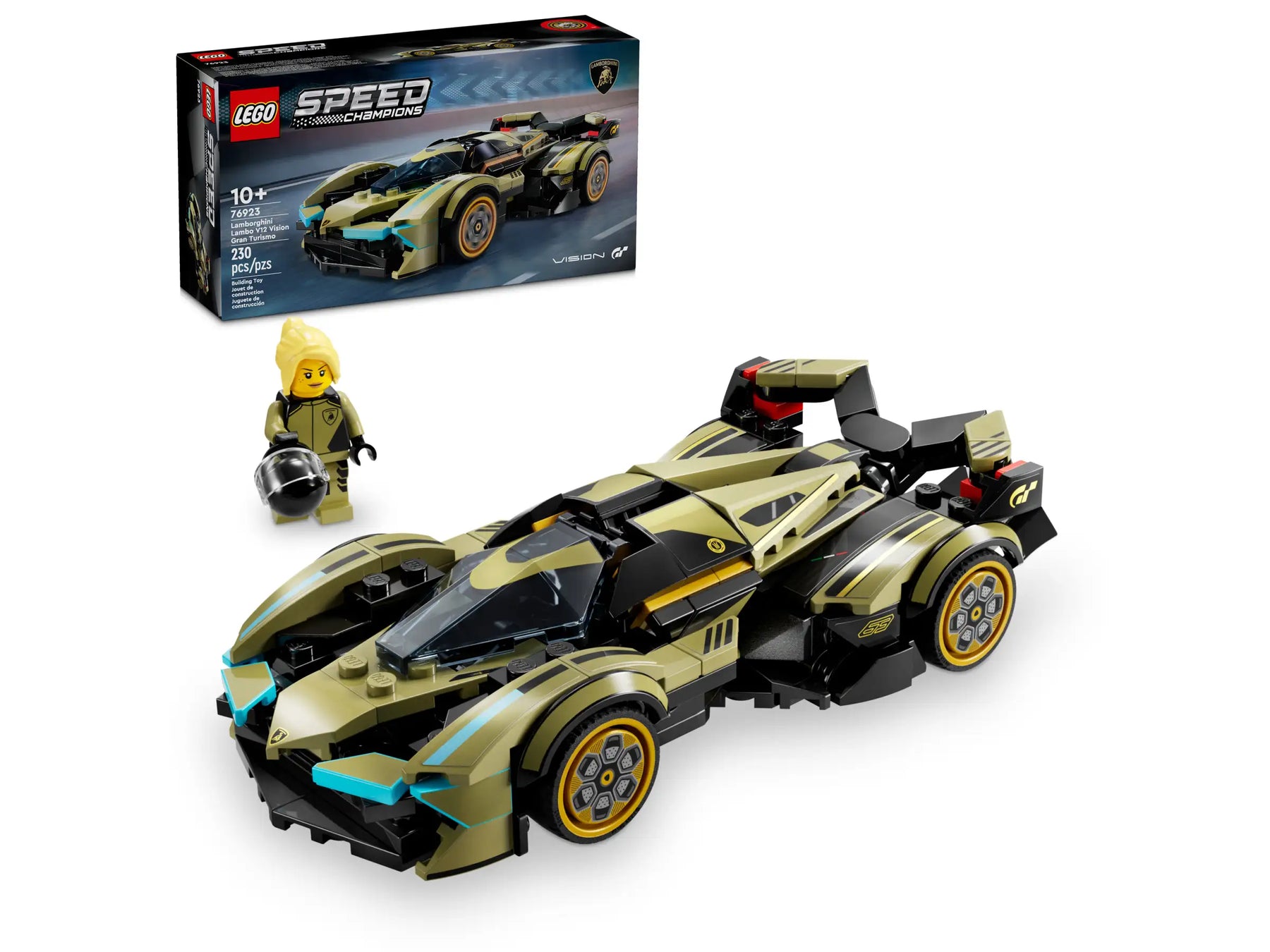 LEGO Speed Champions 76923 Lamborghini Lambo V12 Vision GT Superauto