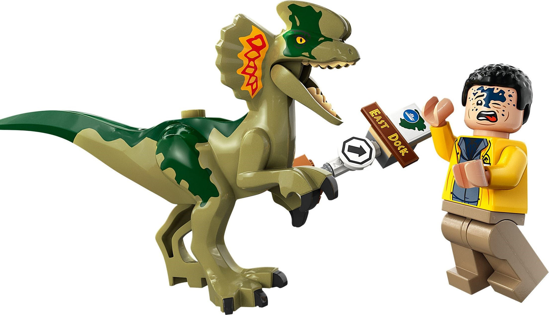 LEGO Jurassic World 76958 Dilophosauruksen Väijytys