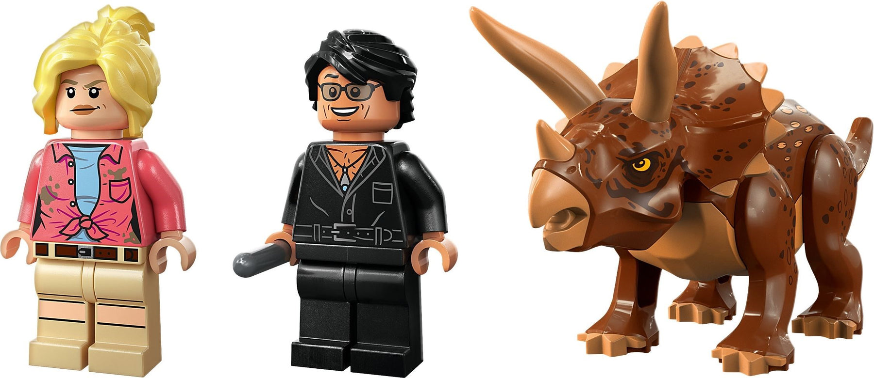 Lego Jurassic World 76959 Triceratopsia Tutkimassa