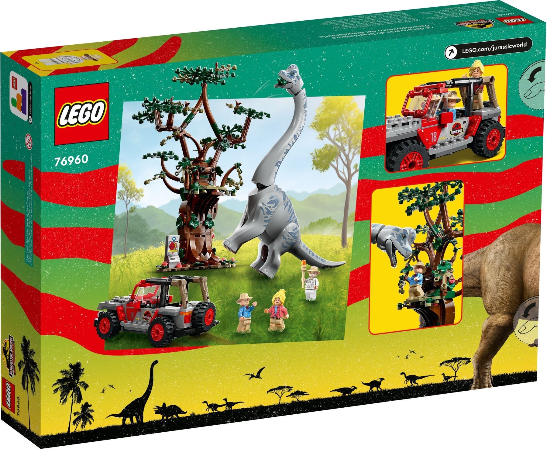 LEGO Jurassic World 76960 Brachiosaurus Löydetään