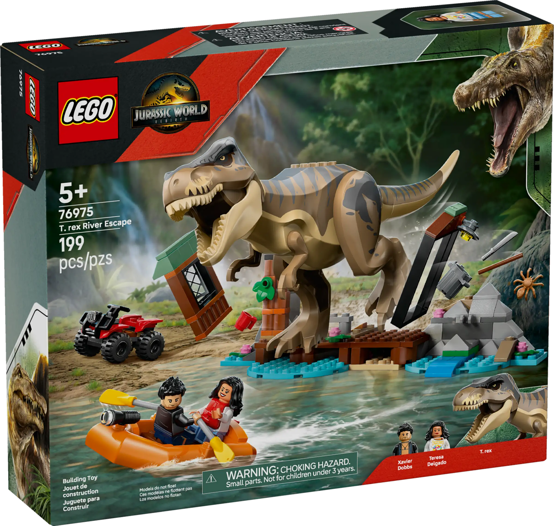 LEGO Jurassic World 76975 T. Rex ja Pako Joella