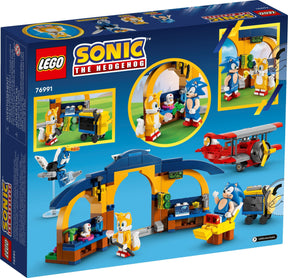 LEGO Sonic 76991 Tailsin Työpaja Ja Tornado Lentokone