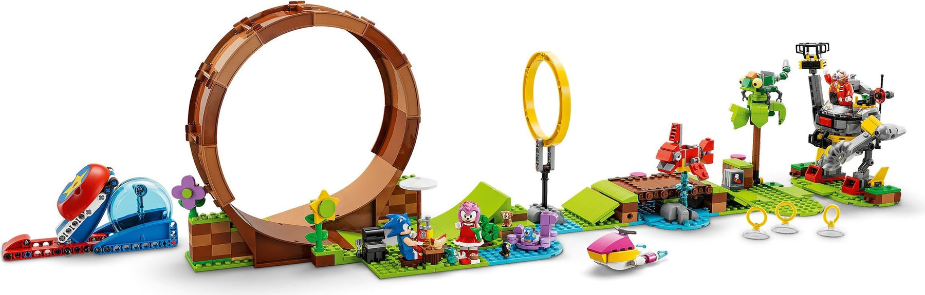 LEGO Sonic 76994 Sonicin Vihreän Kukkulan Silmukkahaaste