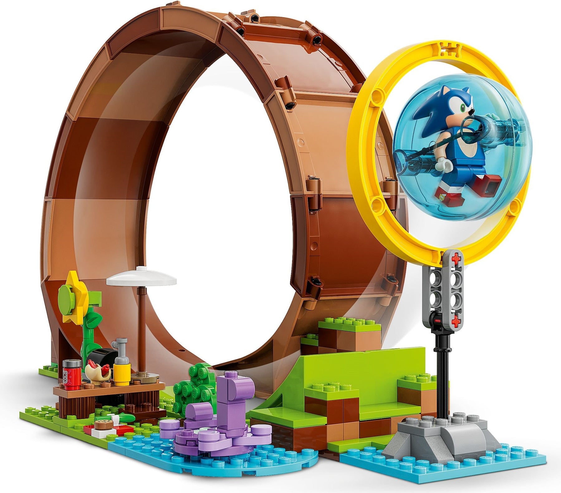 LEGO Sonic 76994 Sonicin Vihreän Kukkulan Silmukkahaaste