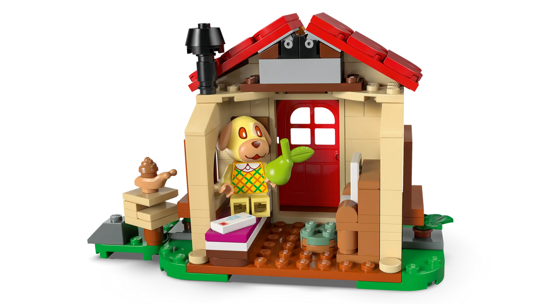 LEGO 77058 Animal Crossing Goldie Kodikkaassa Talossaan