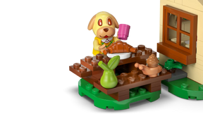 LEGO 77058 Animal Crossing Goldie Kodikkaassa Talossaan