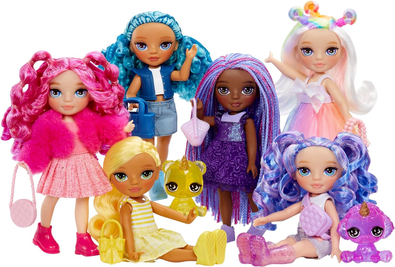 Rainbow High Littles Dolls Pikkunuket