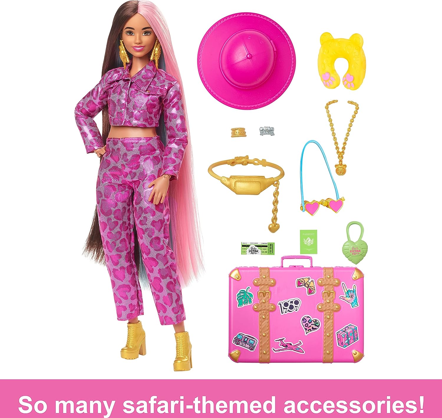 Barbie Extra Fly Safari Nukke