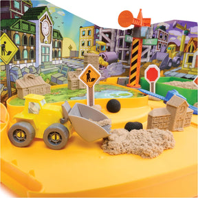 Kinetic Sand Construction Zone Työmaa Taikahiekka Leikkisetti