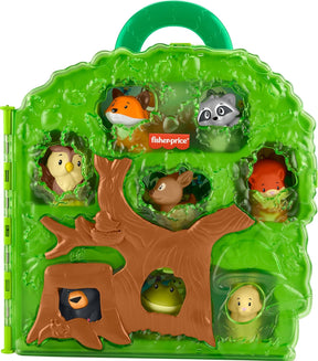 Fisher-Price Little People Carry Case Metsänläimet 9 kpl