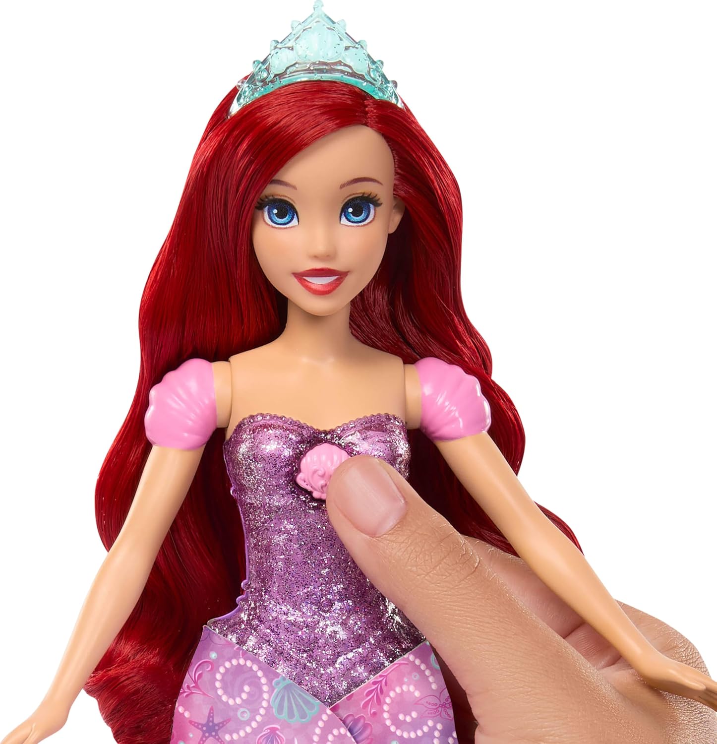 Disney Princess Ariel Merenneito Nukke 2-in-1