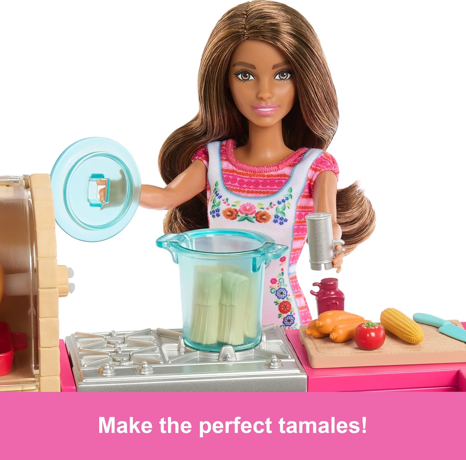 Barbie & Teresa Cook and Create Kitchen Barbien Keittiö Leikkisetti