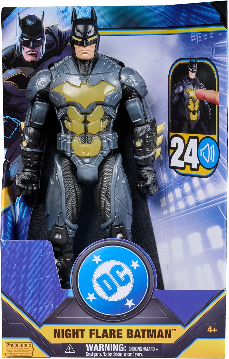 Batman 30 cm Hahmo Äänillä ja Valoilla
