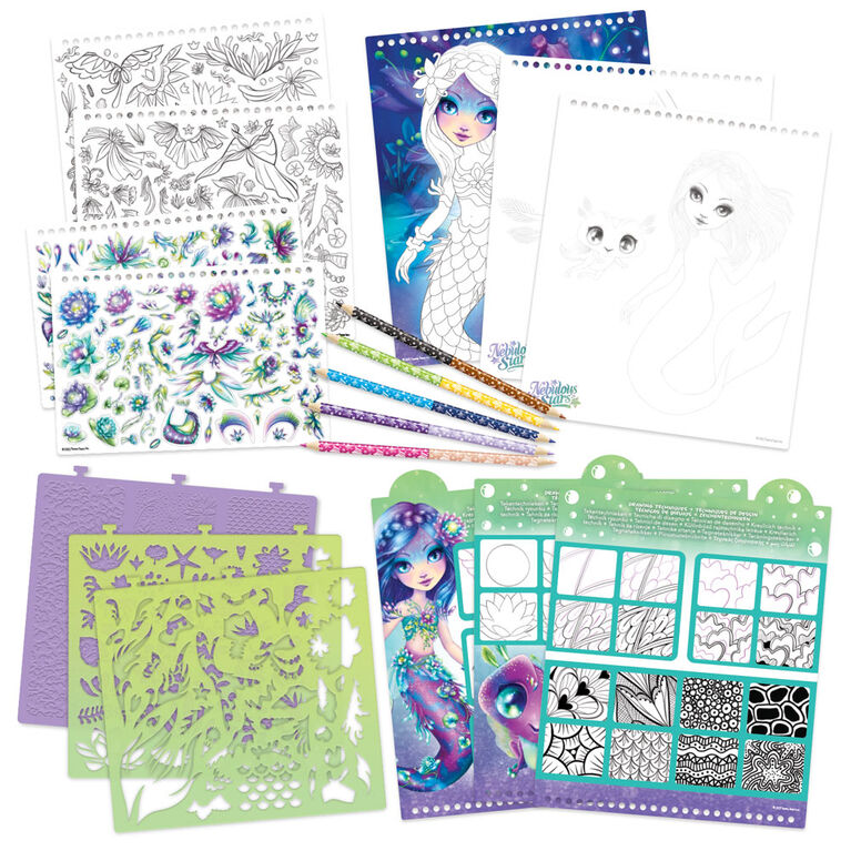 Nebulous Stars Suunnittelukirja ja Kynät