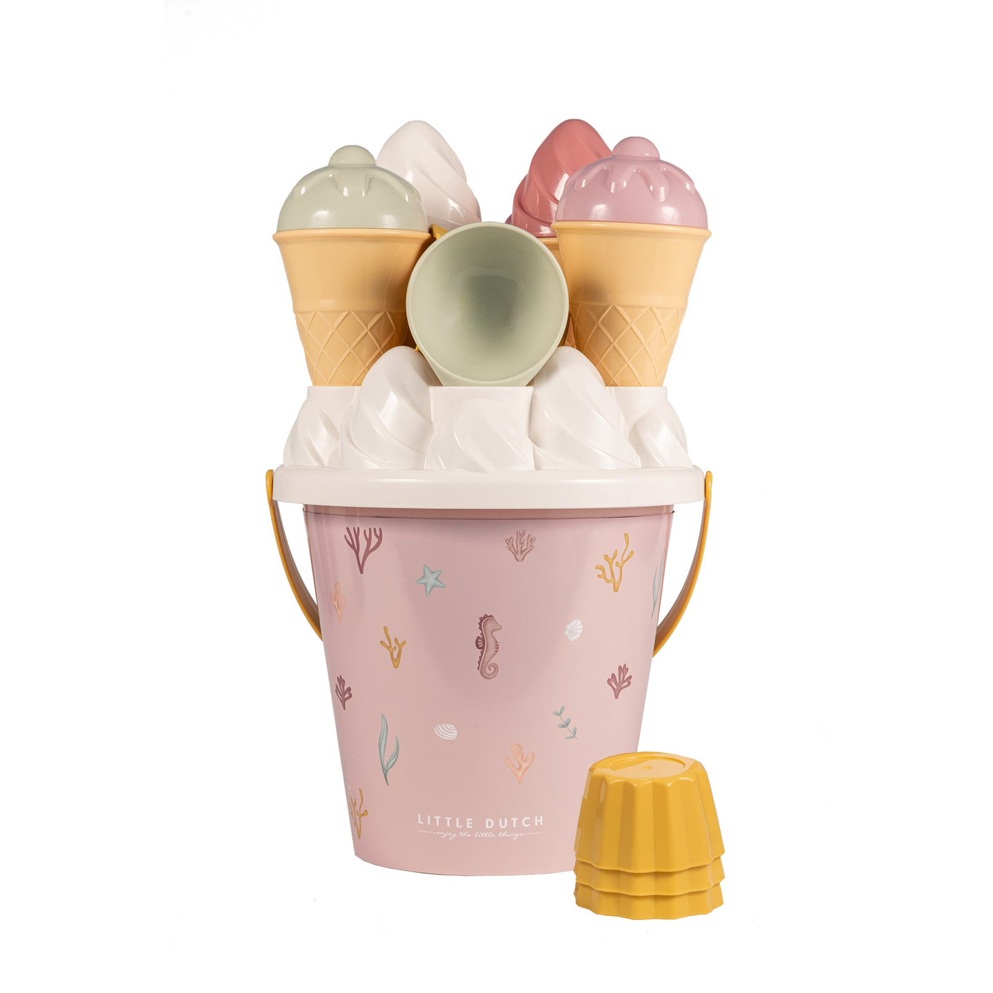 Little Dutch Hiekkalelut Rantasetti Ice Cream Pink