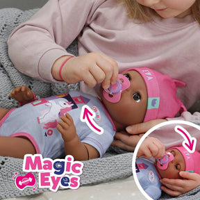 Baby Born Eva Click & Play Vauvanukke 43cm
