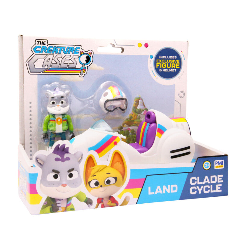 Eläinetsivät The Creature Cases Clade Cycle Land -Leikkisetti