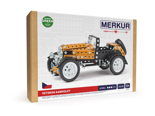 Merkur Metallinen Rakennussarja 6155 Vintage Avoauto