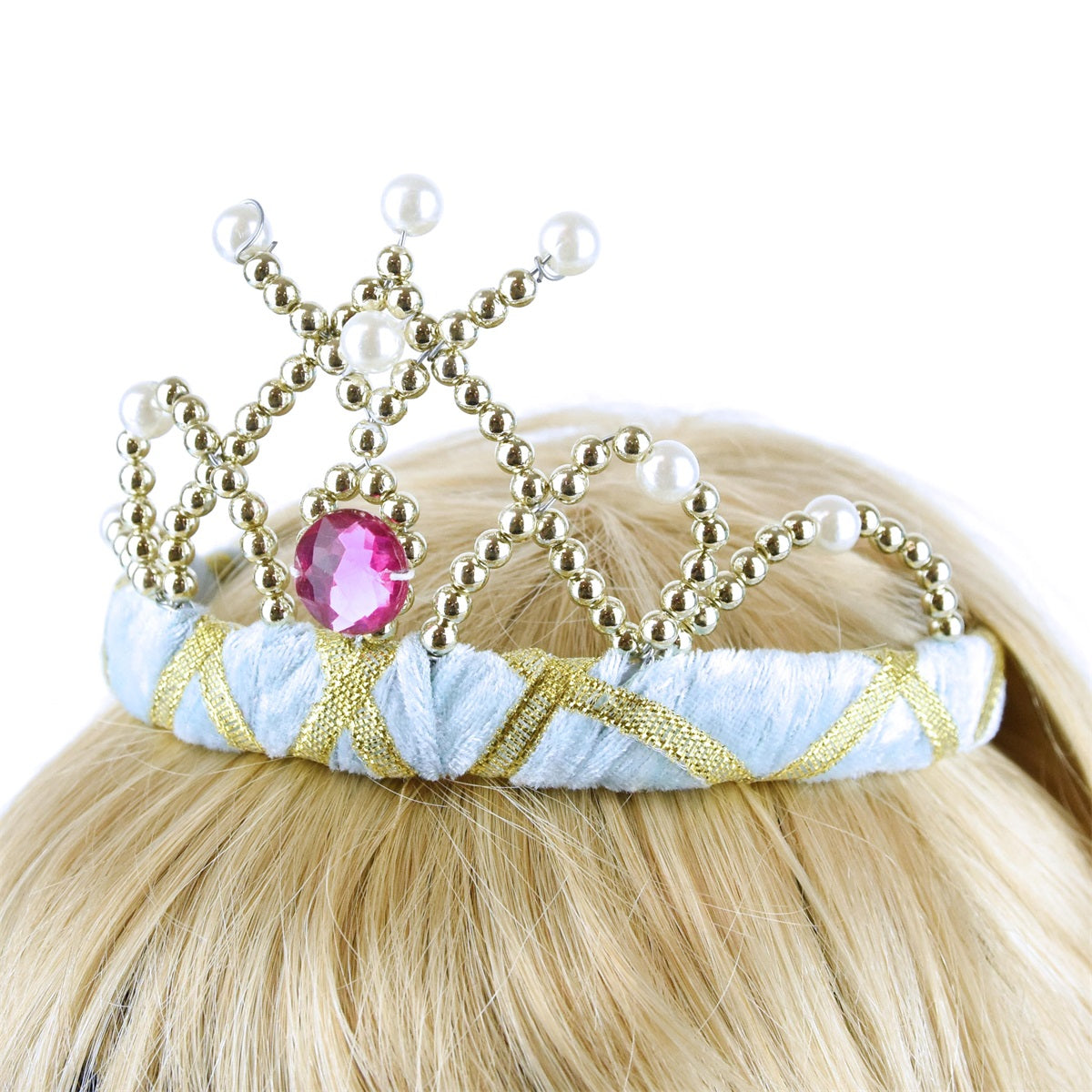 Kankainen Prinsessakruunu Vaaleansininen