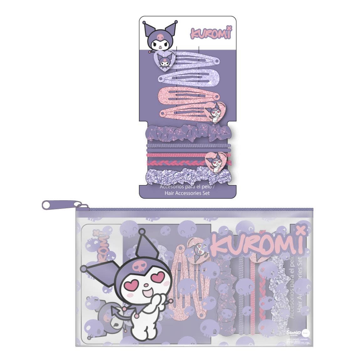 Hello Kitty Kuromi Ponnarit ja Pinnit