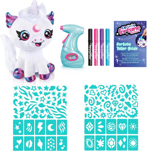 Airbrush Cosmic Unicorn Väritettävä Yksisarvinen Pehmolelu