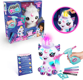 Airbrush Cosmic Unicorn Väritettävä Yksisarvinen Pehmolelu
