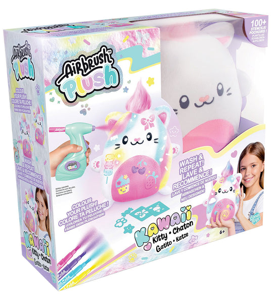 Airbrush Plush Maalattava Pehmolelu Kawaii Kitty Kissa