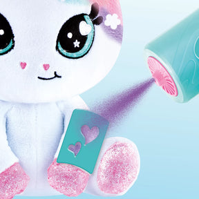 Airbrush Plush Maalattava Pehmolelu Sparkle Unicorn Yksisarvinen