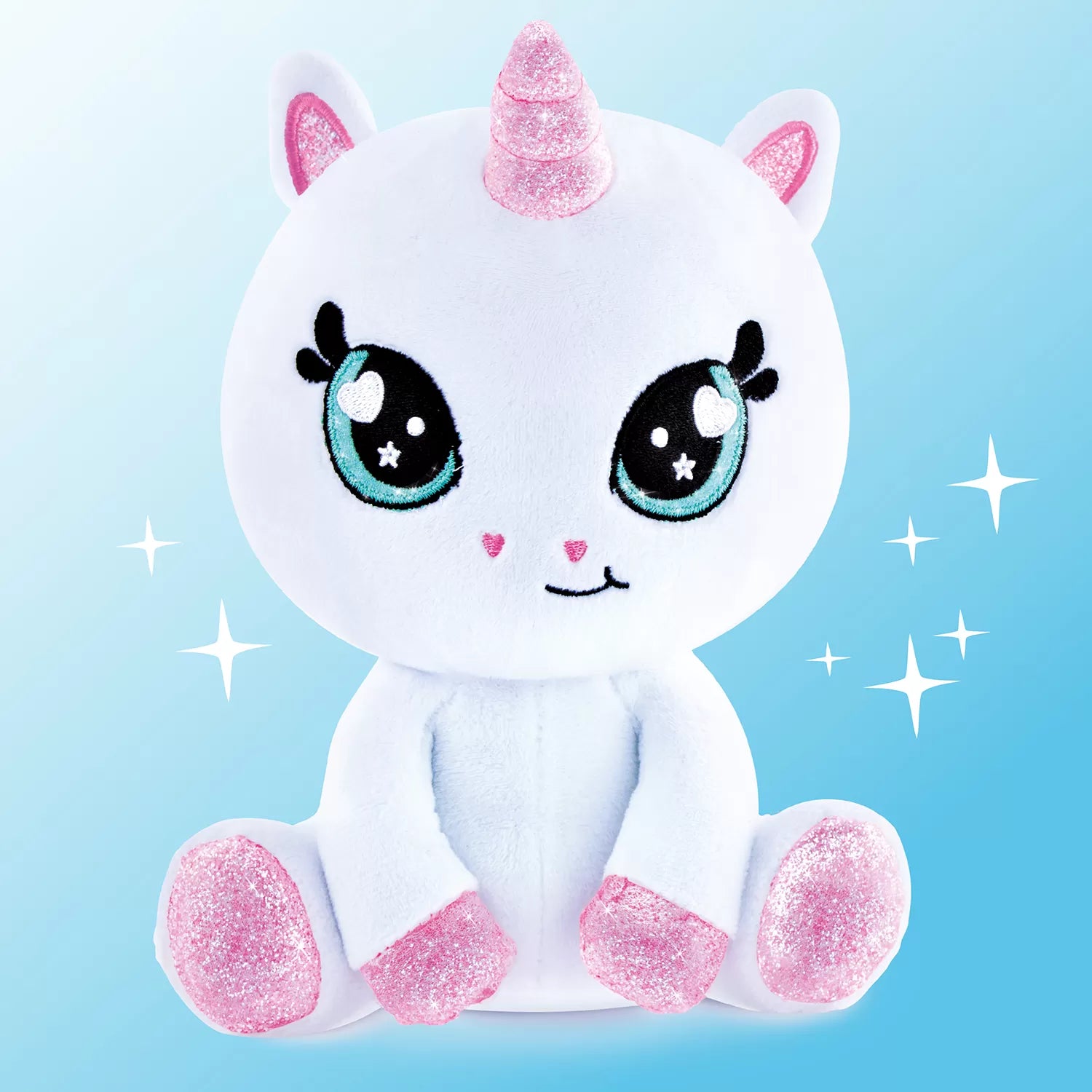 Airbrush Plush Maalattava Pehmolelu Sparkle Unicorn Yksisarvinen