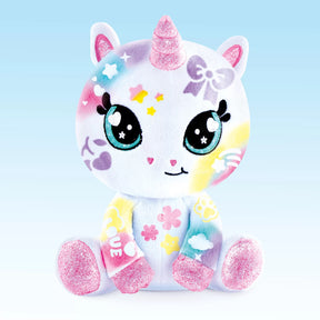 Airbrush Plush Maalattava Pehmolelu Sparkle Unicorn Yksisarvinen
