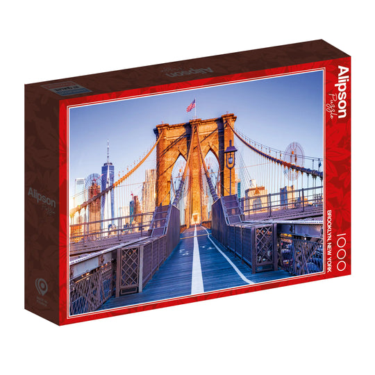 Alipson Puzzle 1000 Palan Palapeli Brookyln, New York