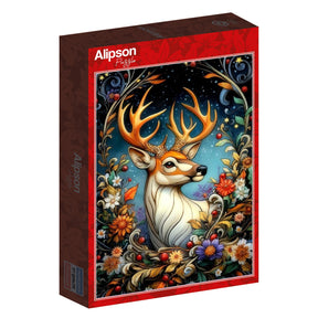 Alipson Puzzle 1000 Palan Palapeli Fenruil - The Winter King's Storybook