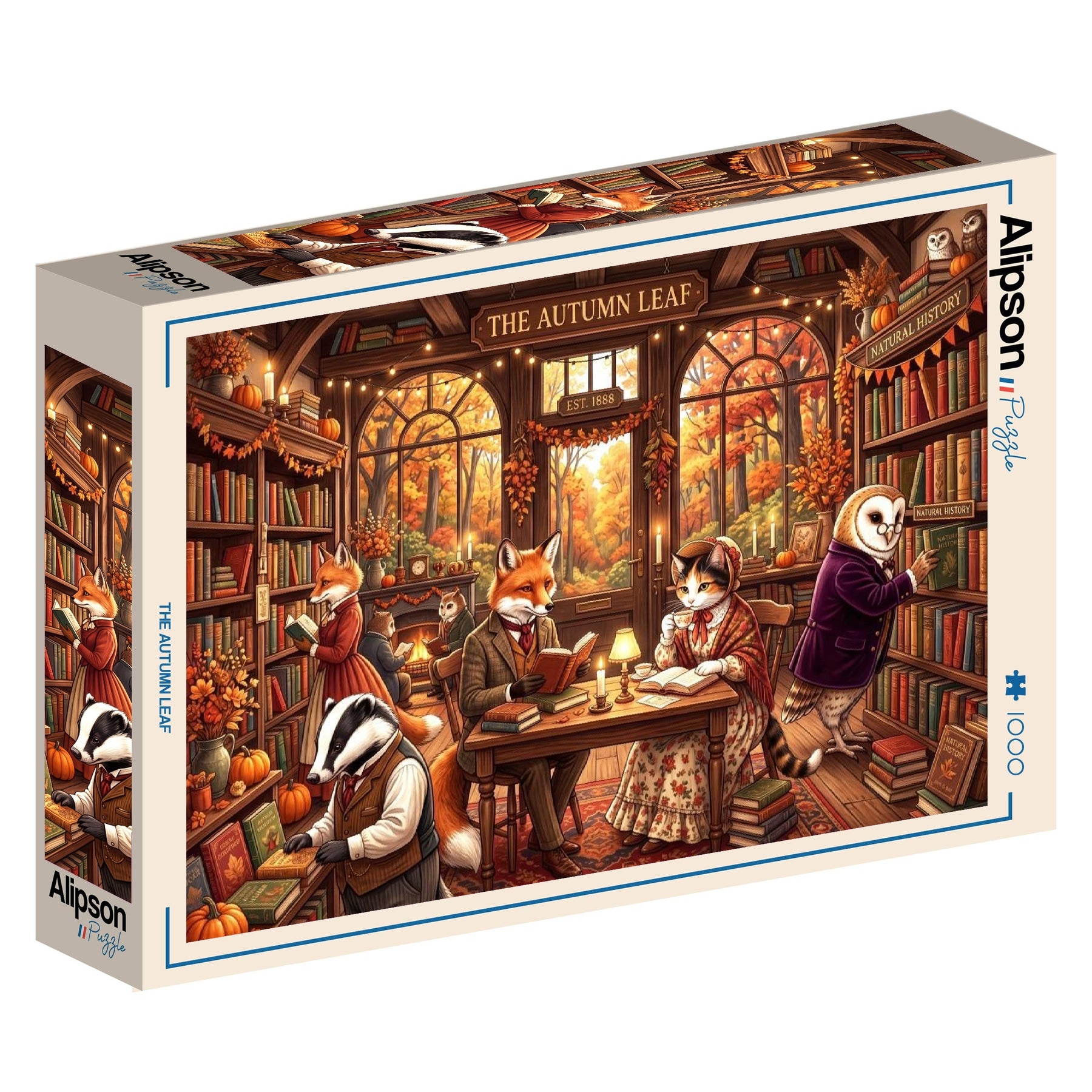 Alipson Puzzle 1000 Palan Palapeli The Autumn Leaf
