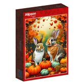 Alipson Puzzle 500 Palan Palapeli Autumn Bunnies