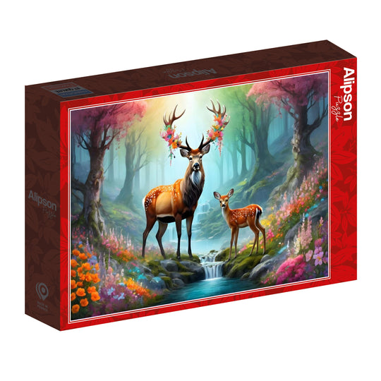 Alipson Puzzle 500 Palan Palapeli Cerf Majestueux
