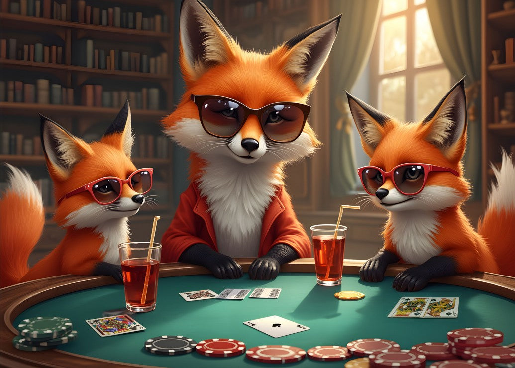 Alipson Puzzle 500 Palan Palapeli The Foxes' Bluff
