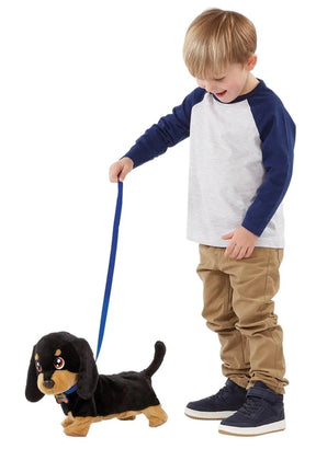 Animagic Waggles Kävelevä Koira (Sininen panta)