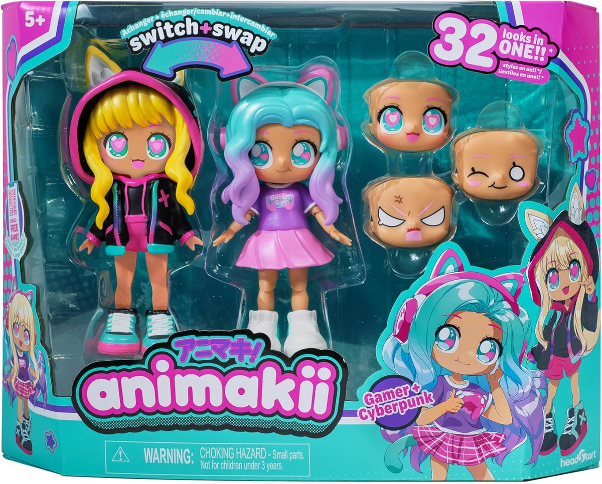 Animakii Nuket Cyberpunk ja Gamer