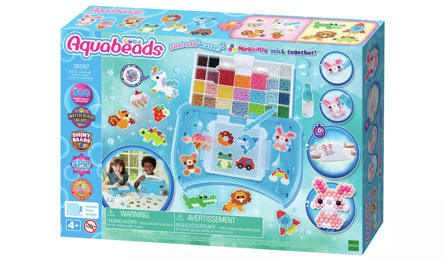 Aquabeads Askartelusalkku 900 Helmeä
