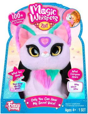 My Fuzzy Friends Magic Whispers Kitties Kitty Pink