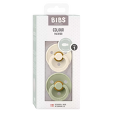BIBS Colour Tutti 2kpl Koko 1 Ivory/Sage Symmetrinen